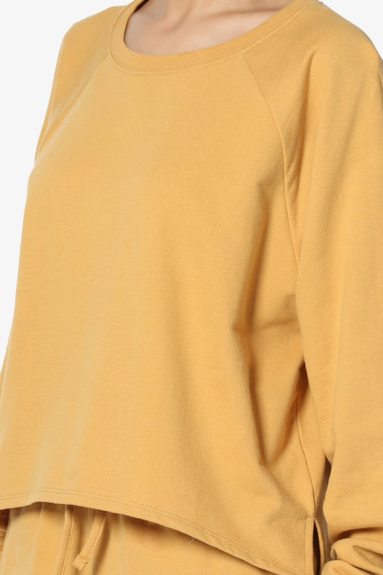 Crusade French Terry Oversized Crop Top & Shorts SET PLUS