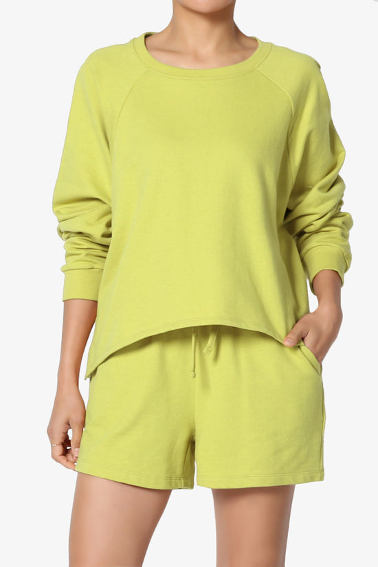 Crusade French Terry Oversized Crop Top & Shorts SET