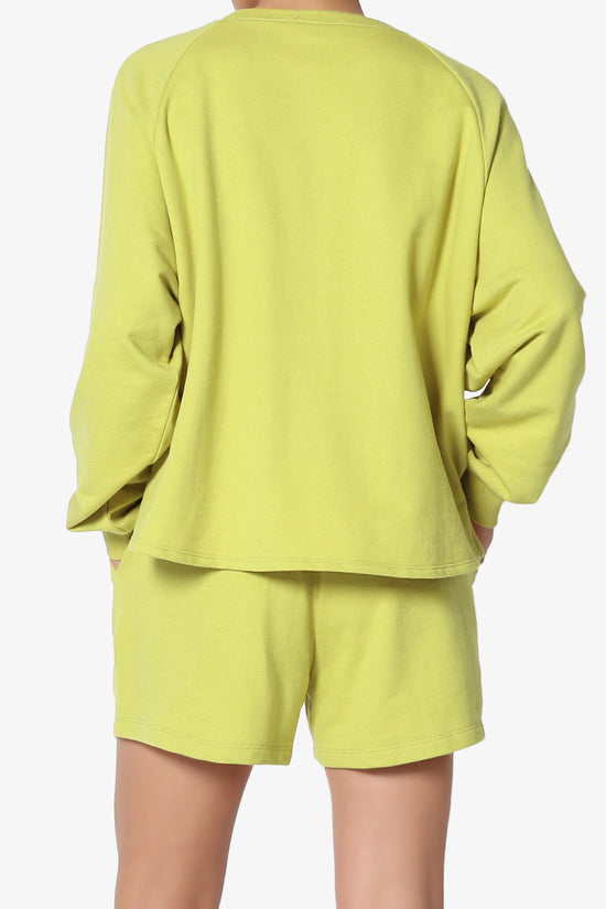 Crusade French Terry Oversized Crop Top & Shorts SET PLUS