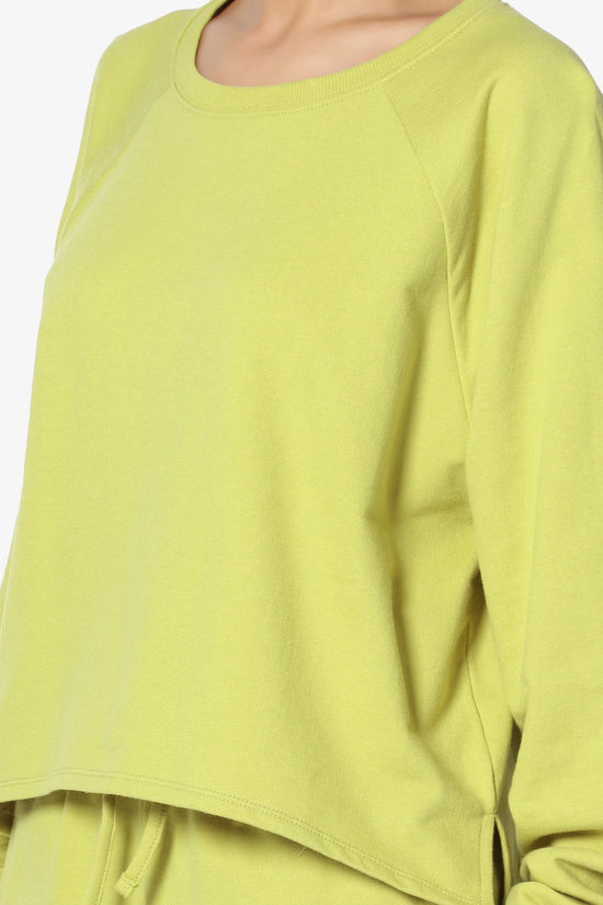 Crusade French Terry Oversized Crop Top & Shorts SET PLUS