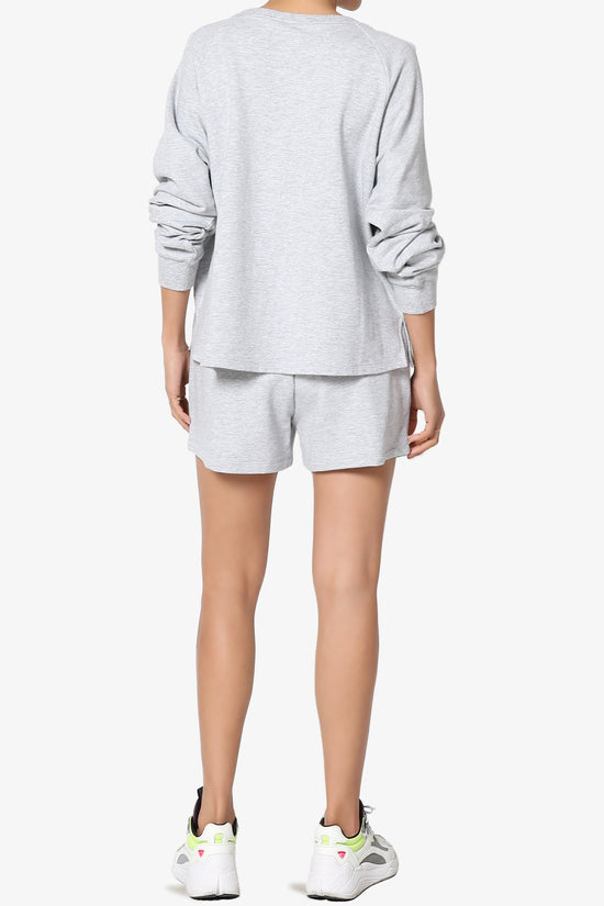 Crusade French Terry Oversized Crop Top & Shorts SET