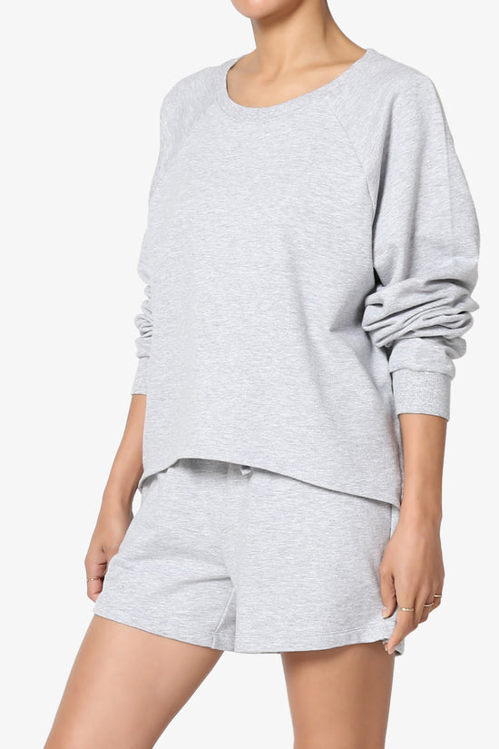 Crusade French Terry Oversized Crop Top & Shorts SET