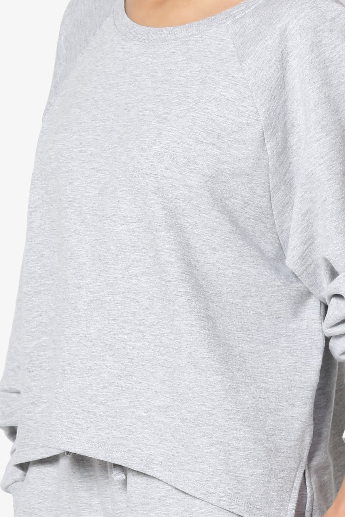 Crusade French Terry Oversized Crop Top & Shorts SET