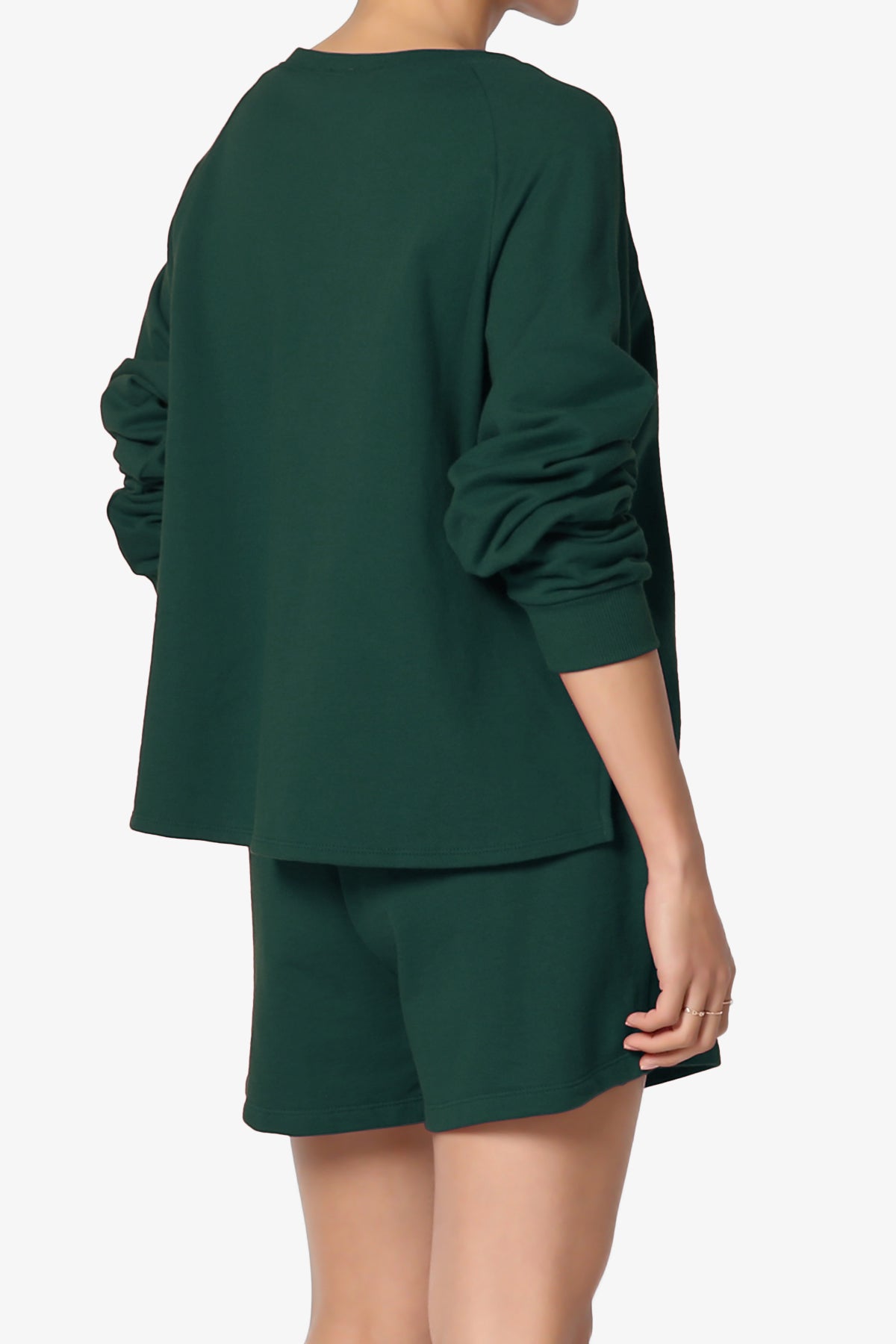 Crusade French Terry Oversized Crop Top & Shorts SET