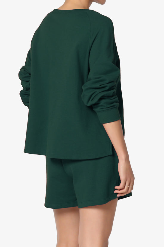 Crusade French Terry Oversized Crop Top & Shorts SET