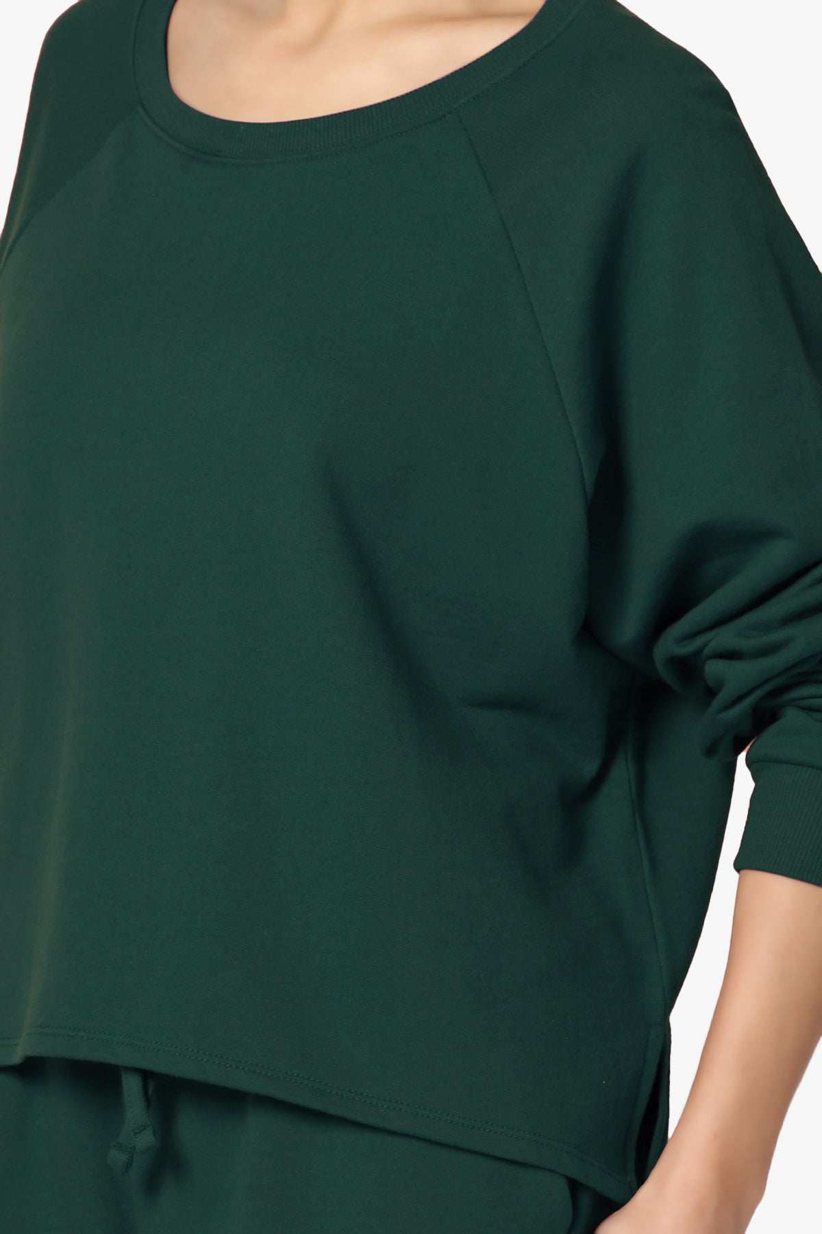 Crusade French Terry Oversized Crop Top & Shorts SET