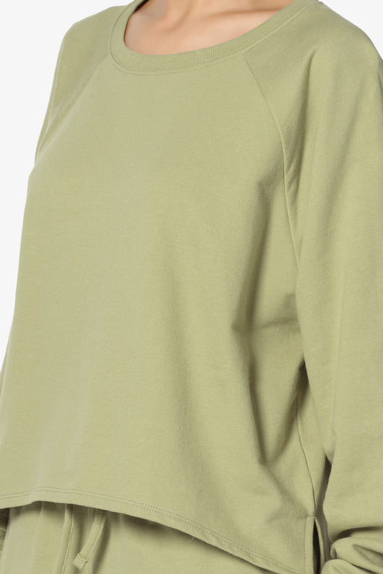 Crusade French Terry Oversized Crop Top & Shorts SET