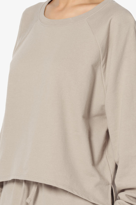 Crusade French Terry Oversized Crop Top & Shorts SET