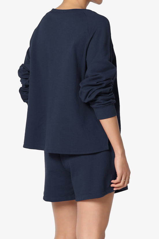 Crusade French Terry Oversized Crop Top & Shorts SET PLUS